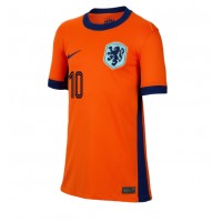 Niederlande Memphis Depay #10 Heimtrikot Frauen EM 2024 Kurzarm